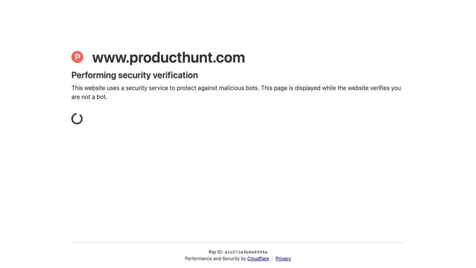 Product Hunt 网站预览