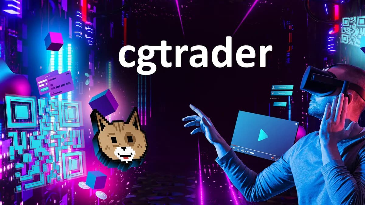 CGTrader 网站内容预览