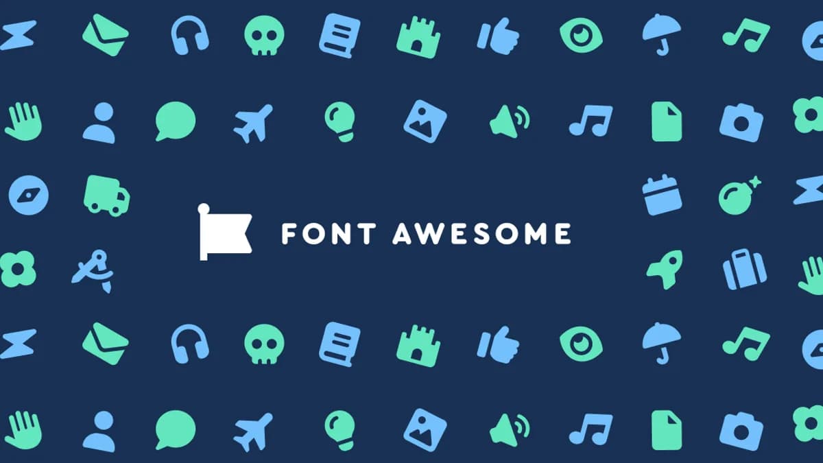 Font Awesome 网站内容预览