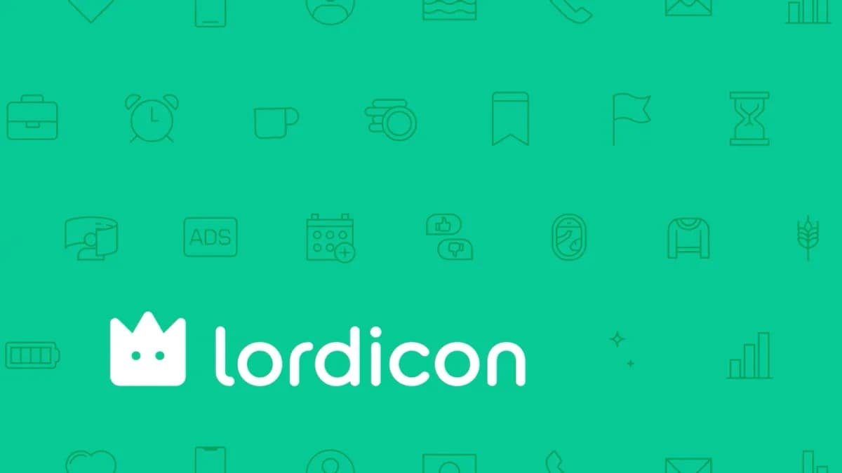 Lordicon 网站内容预览