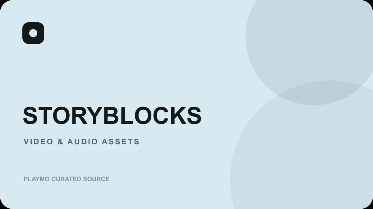 Storyblocks 网站内容预览