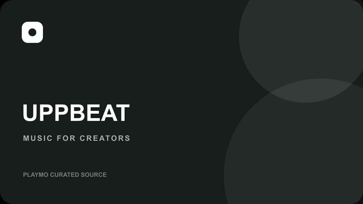 Uppbeat 网站内容预览