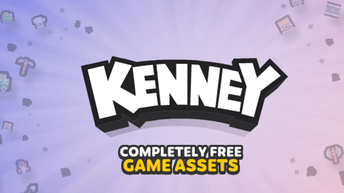 Kenney 游戏素材 封面